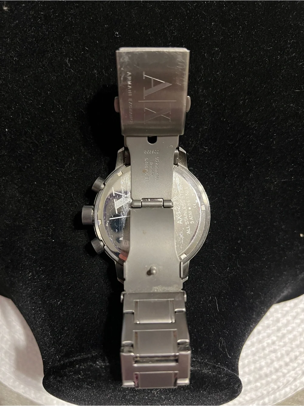 Armani Exchange grey chronograph